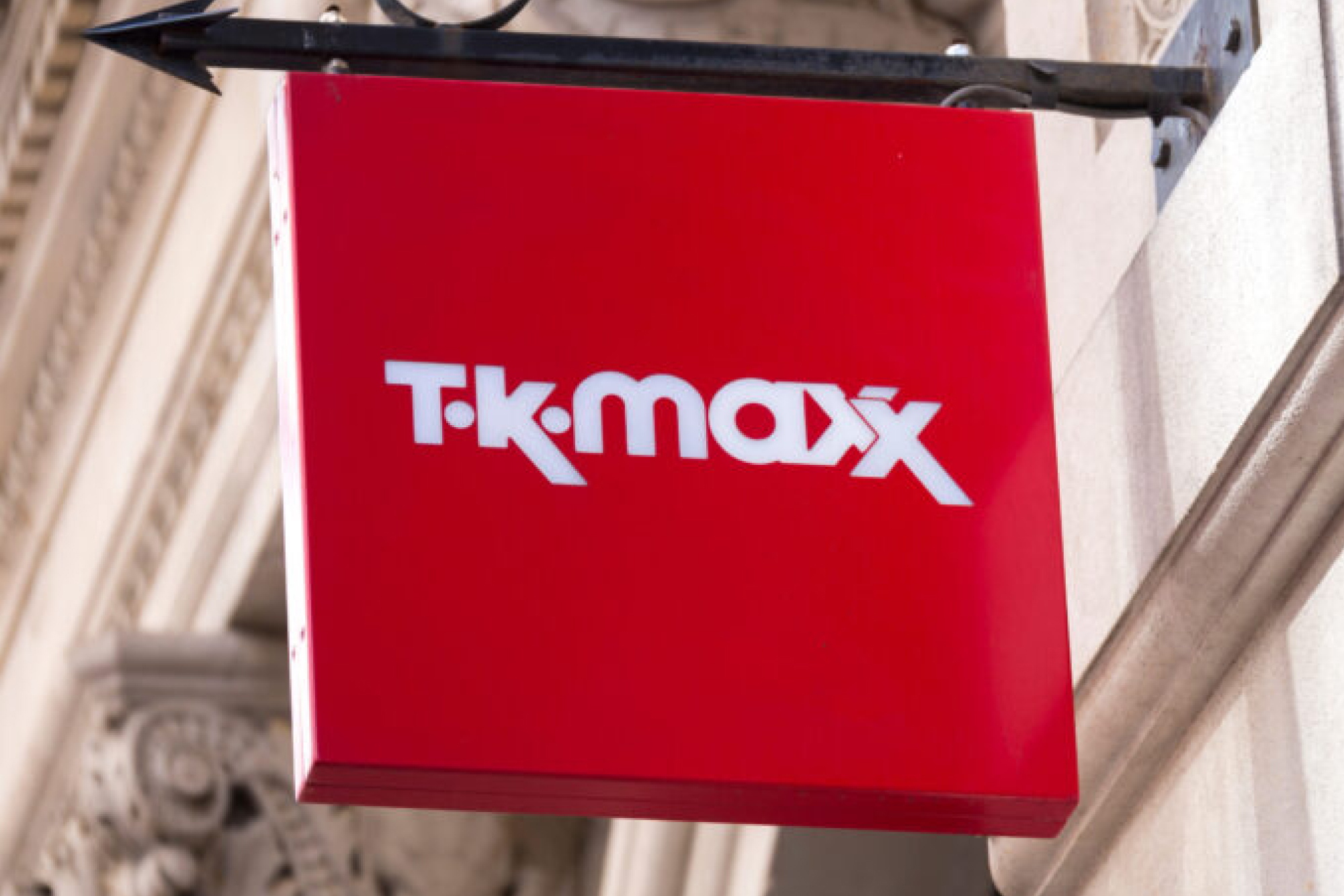 TK maxx Sign